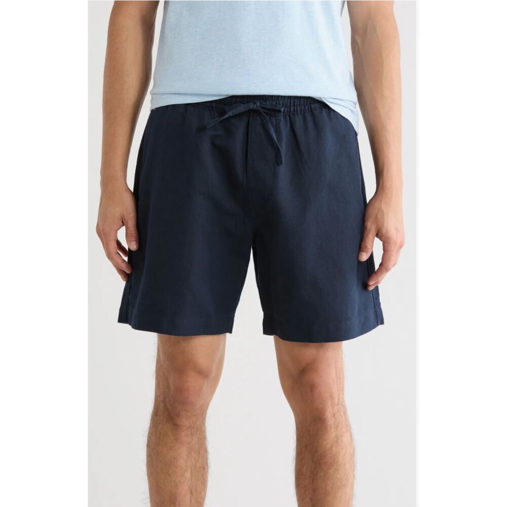 NEW Rodd & Gunn Burnbridge Linen & Cotton Shorts 2XL Navy